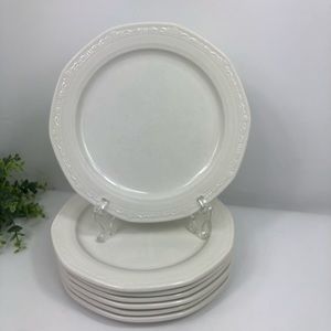 DINNER Plate Castleton White by SYRACUSE